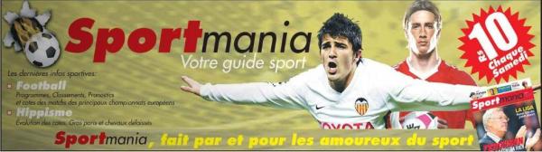 Pub pour Sportmania paru dans Le Matinal du 12/08/09